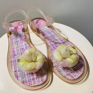 Chanel PVC sandal.